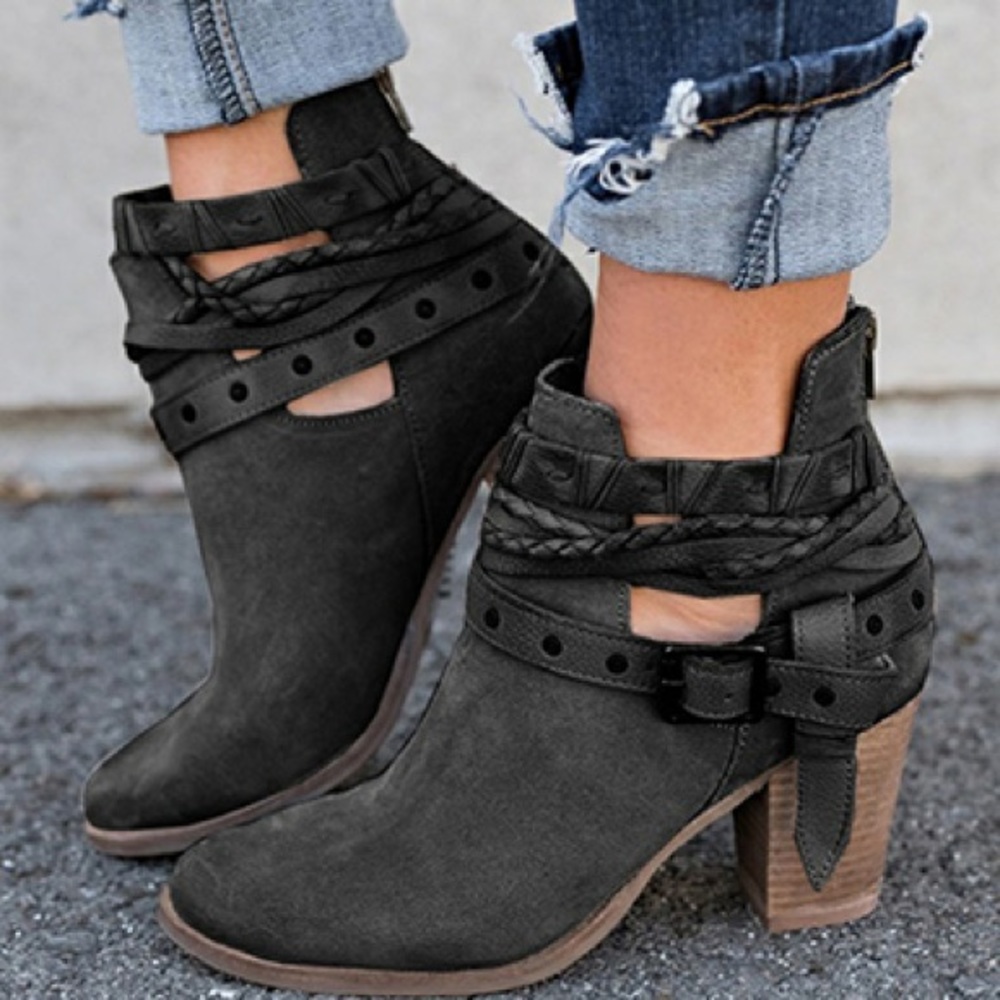 Lace Up Booties